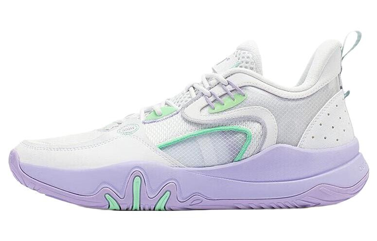 Баскетбольные кроссовки мужские с низким верхом белые/фиолетовые 361°
Баскетбольные кроссовки мужские с низким верхом белые/фиолетовые 361°