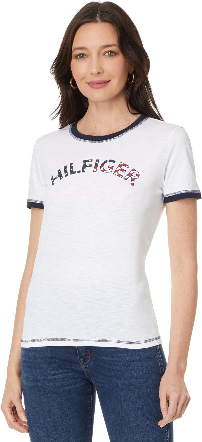 Футболка Tommy Hilfiger Americana Logo Tee, цвет Bright White
Футболка Tommy Hilfiger Americana Logo Tee, цвет Bright White