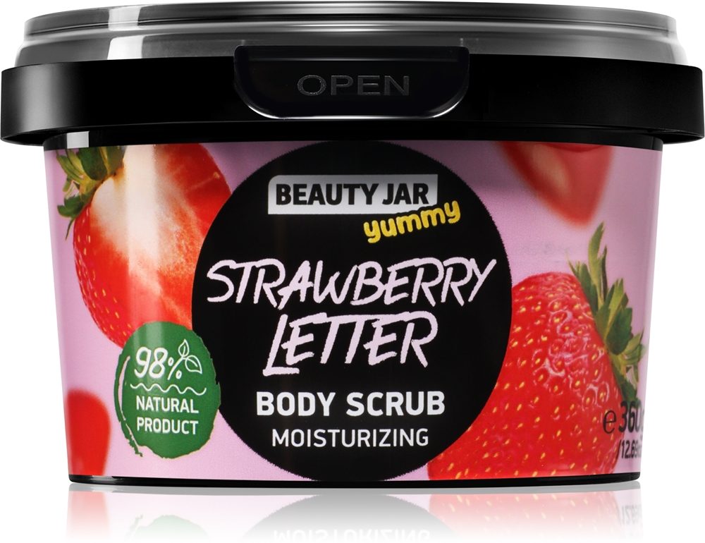 Вкусное клубничное письмо, мягкий эксфолиант с увлажняющим эффектом Beauty Jar, 360 гр
Вкусное клубничное письмо, мягкий эксфолиант с увлажняющим эффектом Beauty Jar, 360 гр