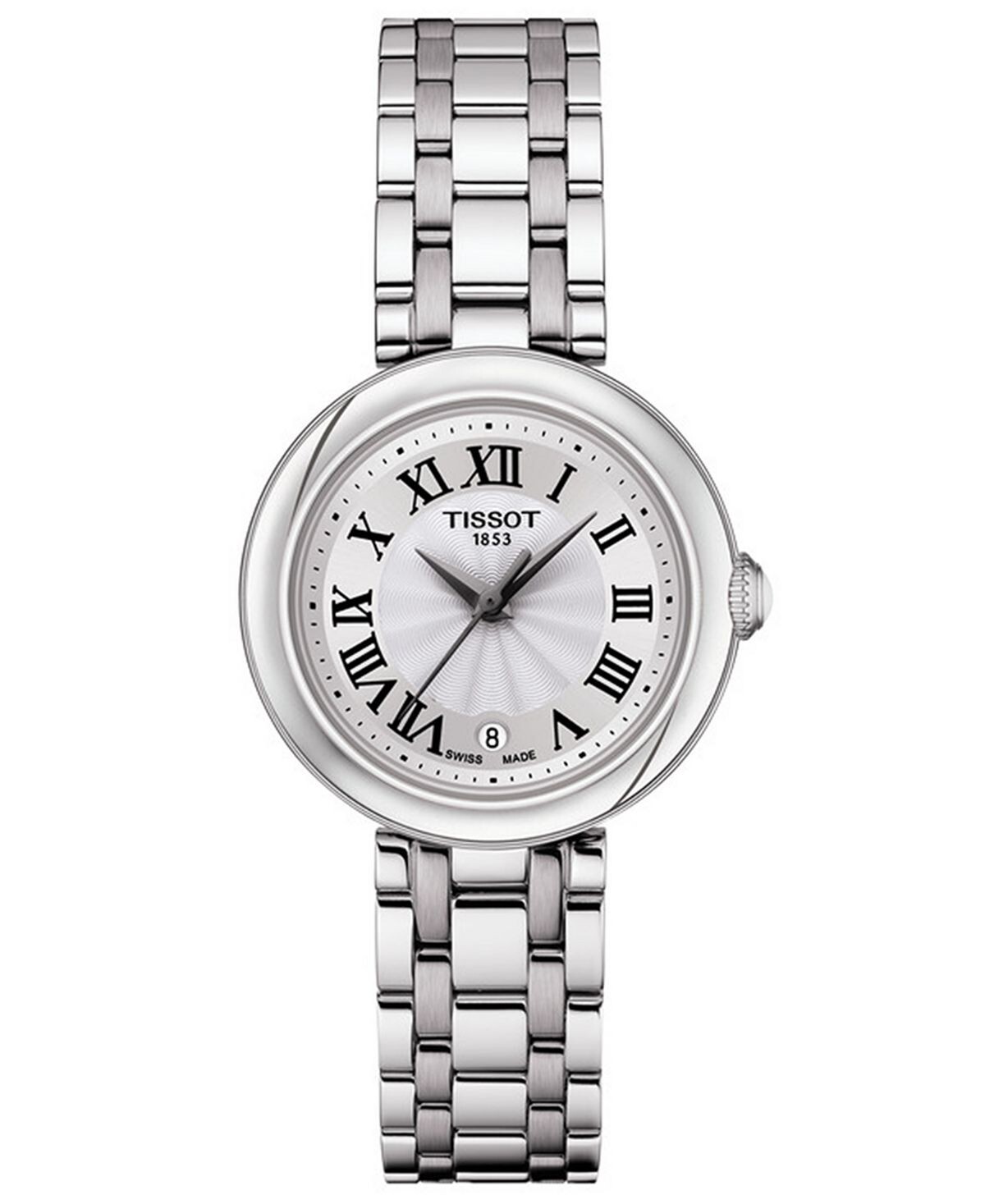 Женские швейцарские часы Bellissima с браслетом из нержавеющей стали, 26 мм Tissot, белый
Женские швейцарские часы Bellissima с браслетом из нержавеющей стали, 26 мм Tissot, белый