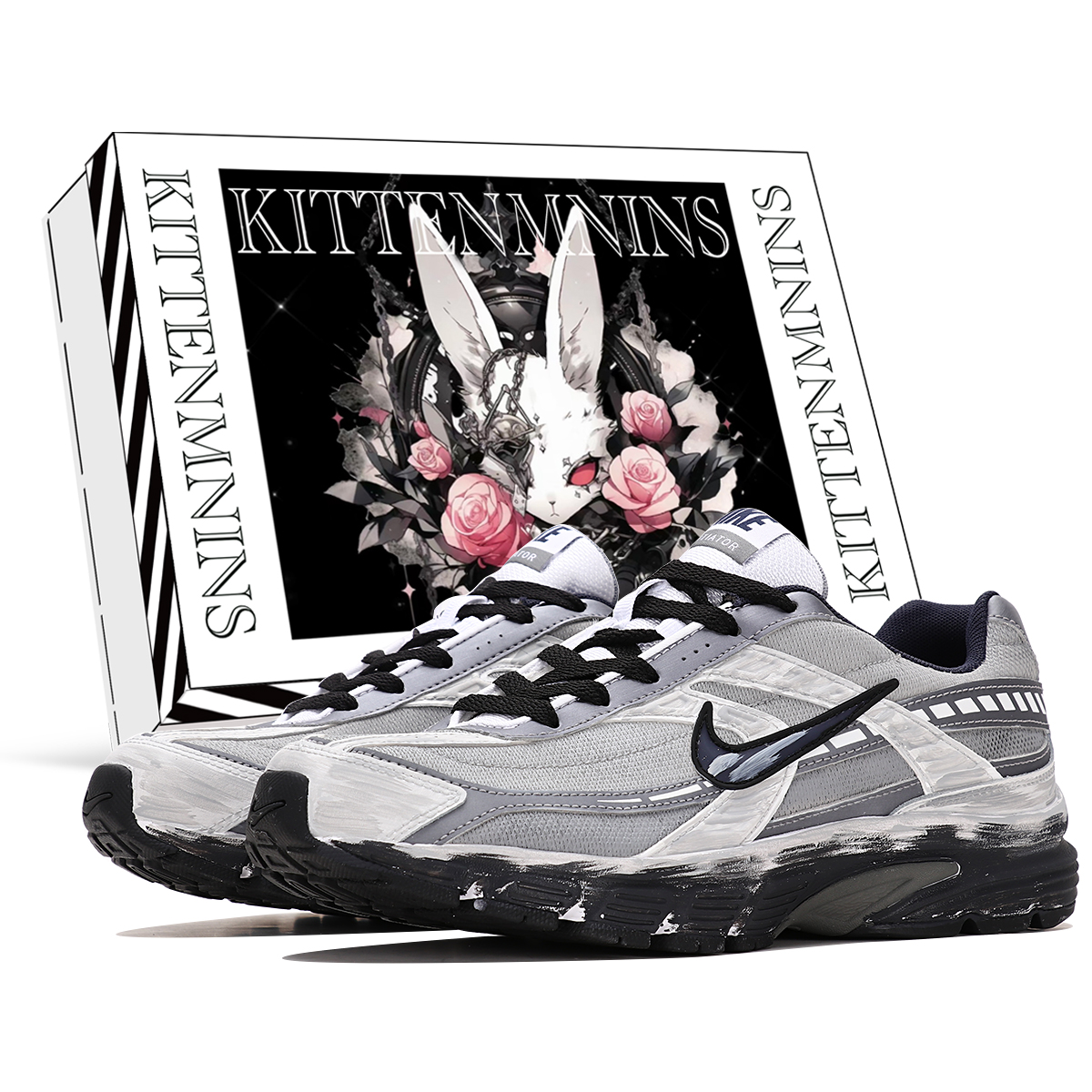 Nike Кроссовки для бега Initiator Cushioning Low Top, мужские, серебристо-белые
Nike Кроссовки для бега Initiator Cushioning Low Top, мужские, серебристо-белые