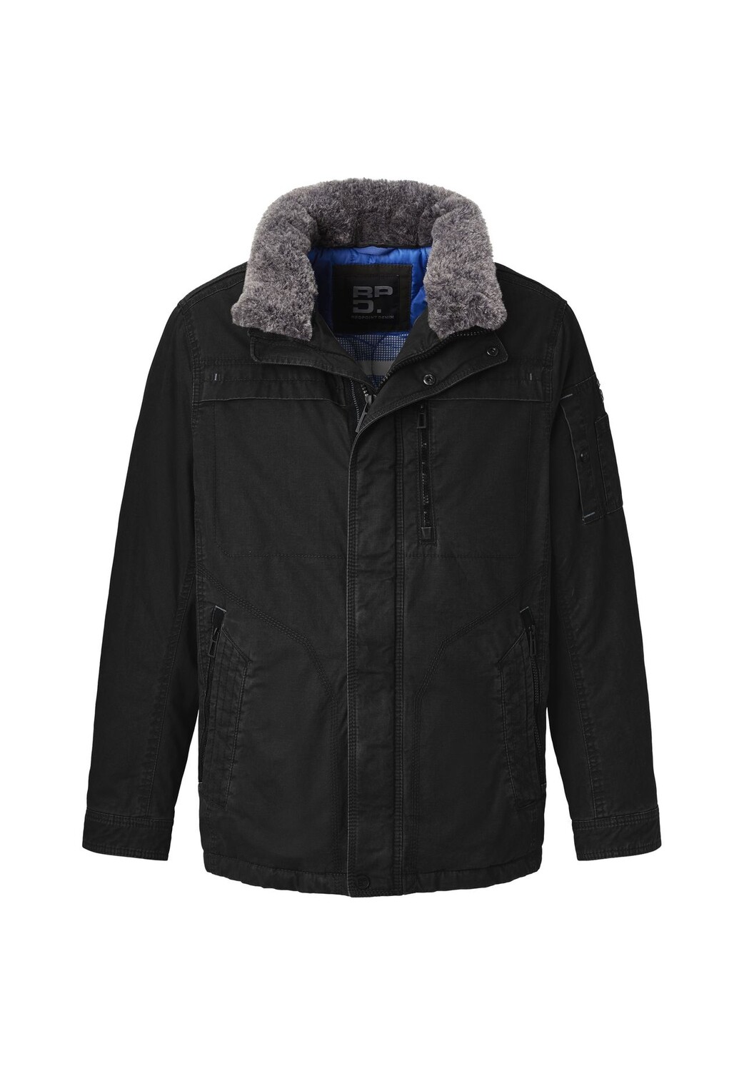 Хлопковая куртка классического кроя KEV redpoint, темно-синий
Хлопковая куртка классического кроя KEV redpoint, темно-синий