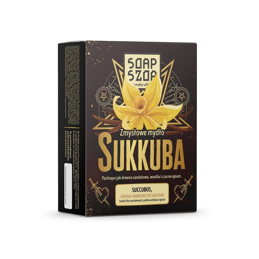 Soap Szop, Чувственное мыло Суккуба, 90 г
Soap Szop, Чувственное мыло Суккуба, 90 г