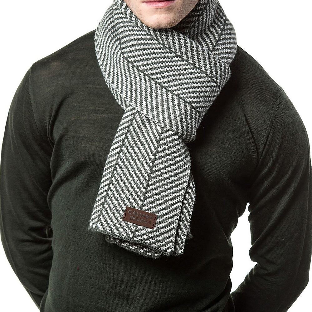 Мужской зимний шарф мягкой вязки Gallery Seven, серый
Мужской зимний шарф мягкой вязки Gallery Seven, серый