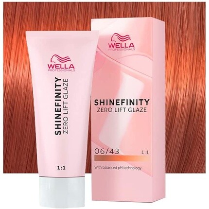 Shinefinity Copper Sunset 06/43 Темно-русый золотисто-медный полуперманентный цвет 60 мл, Wella
Shinefinity Copper Sunset 06/43 Темно-русый золотисто-медный полуперманентный цвет 60 мл, Wella