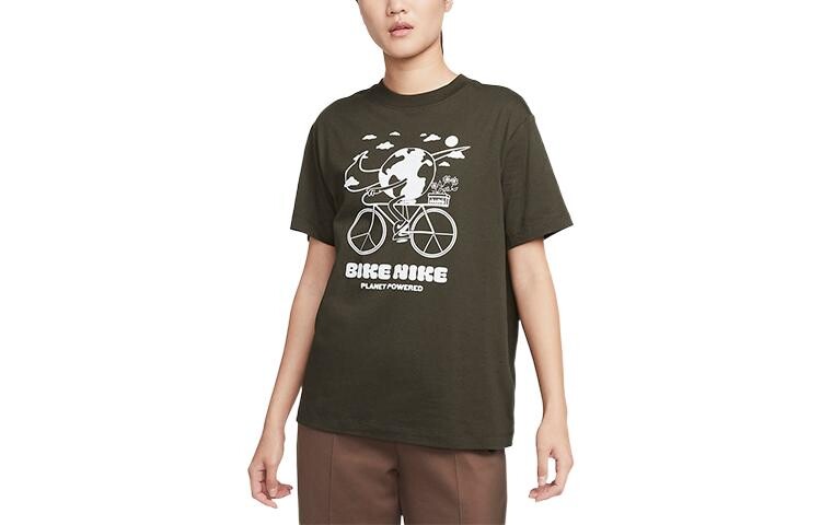 Футболка женская оливково-зеленая Nike
Футболка женская оливково-зеленая Nike