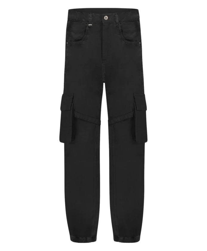 Широкие брюки-карго FlãNeur, черный
Широкие брюки-карго FlãNeur, черный