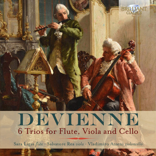 CD диск Devienne / Ligas / Atzeni: 6 Trios for Flute
CD диск Devienne / Ligas / Atzeni: 6 Trios for Flute