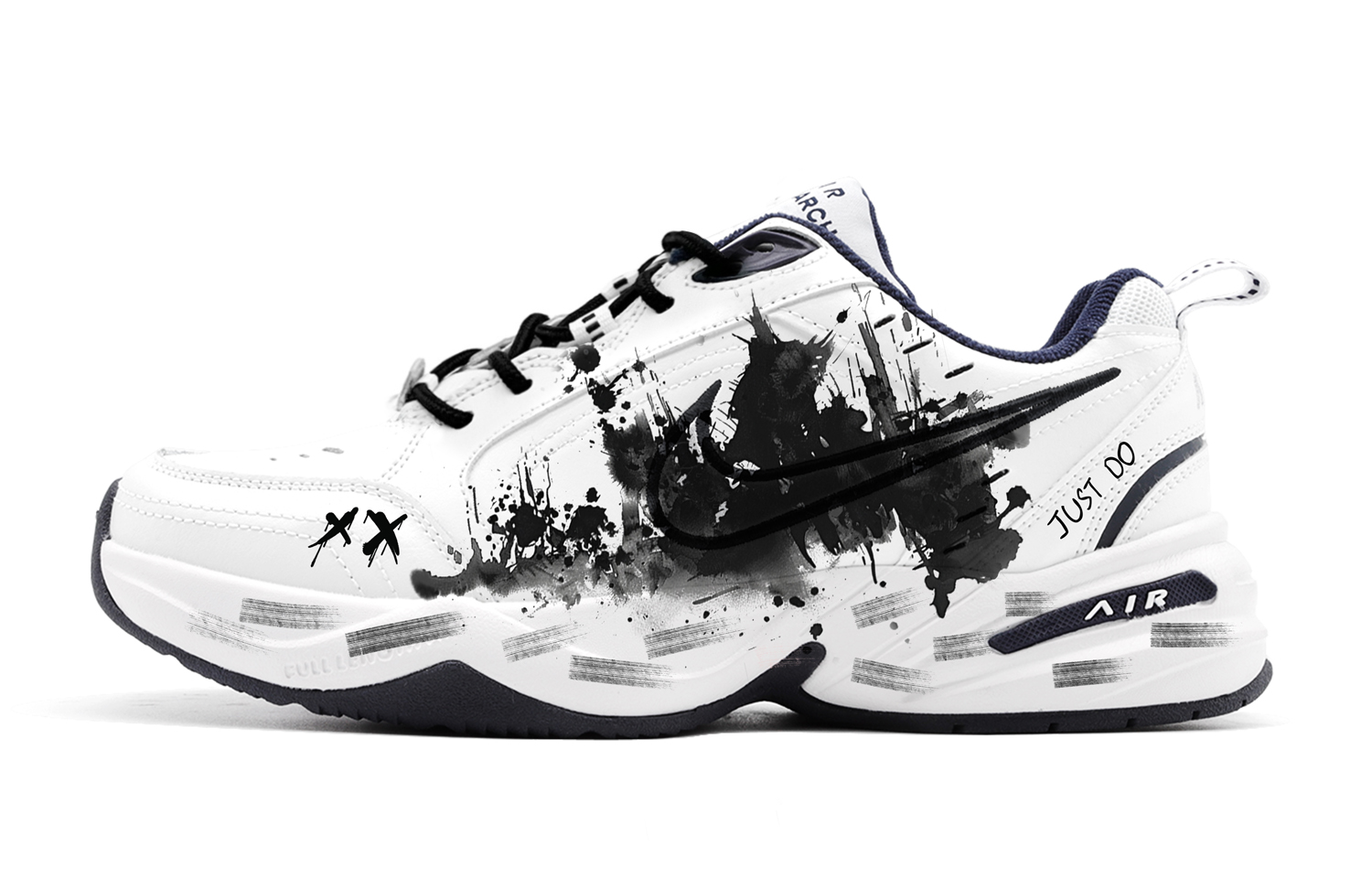 Nike Эйр Монарх 4 Матрикс противоскользящие и износостойкие увеличивающие рост низкие массивные кроссовки унисекс белый черный - черный белый, цвет Black White
Nike Эйр Монарх 4 Матрикс противоскользящие и износостойкие увеличивающие рост низкие массивные кроссовки унисекс белый черный - черный белый, цвет Black White