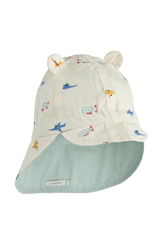 Детская двусторонняя хлопковая Бейсболка Liewood, синий 
Детская двусторонняя хлопковая Бейсболка Liewood, синий