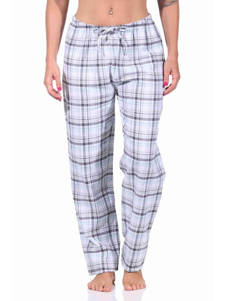 Пижама NORMANN Flanell Hose kariert Baumwolle, бирюзовый
Пижама NORMANN Flanell Hose kariert Baumwolle, бирюзовый