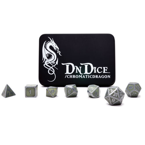 Игровые кубики Green Necro Dragon DNDice
Игровые кубики Green Necro Dragon DNDice