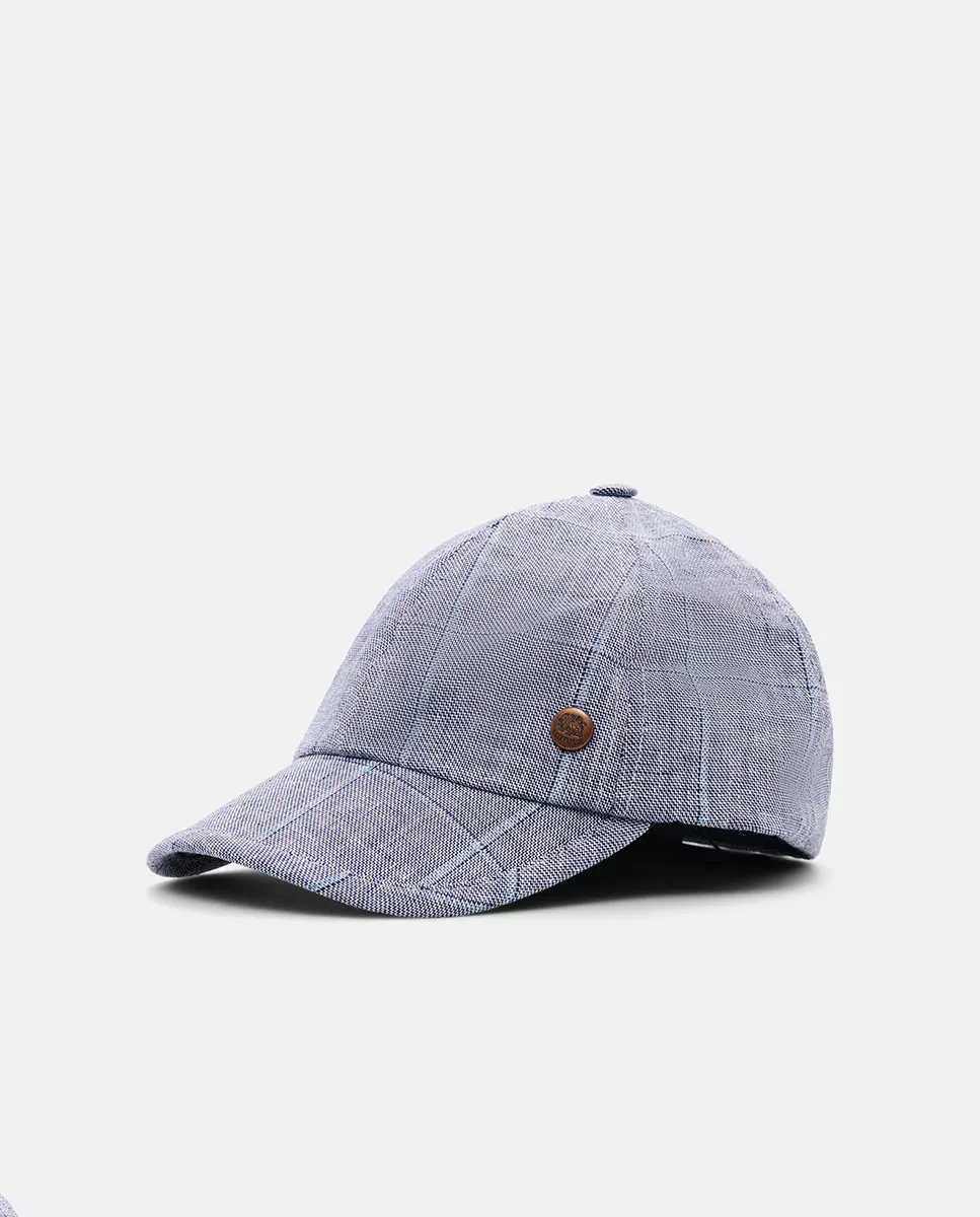 Мужская бейсболка в клетку Lottusse, серый
Мужская бейсболка в клетку Lottusse, серый