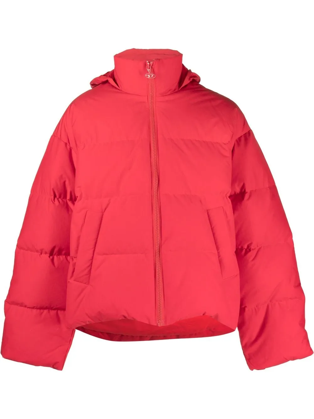 Пуховик W-Oval с тисненым логотипом DIESEL, красный
Пуховик W-Oval с тисненым логотипом DIESEL, красный