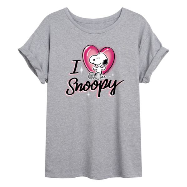 Футболка Juniors peanuts i heart snoopy oversize Licensed Character, серый
Футболка Juniors peanuts i heart snoopy oversize Licensed Character, серый