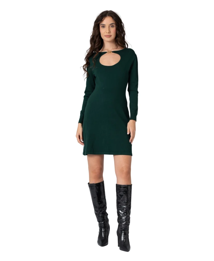 Платье с вырезом до середины бедра Kocca, зеленый
Платье с вырезом до середины бедра Kocca, зеленый