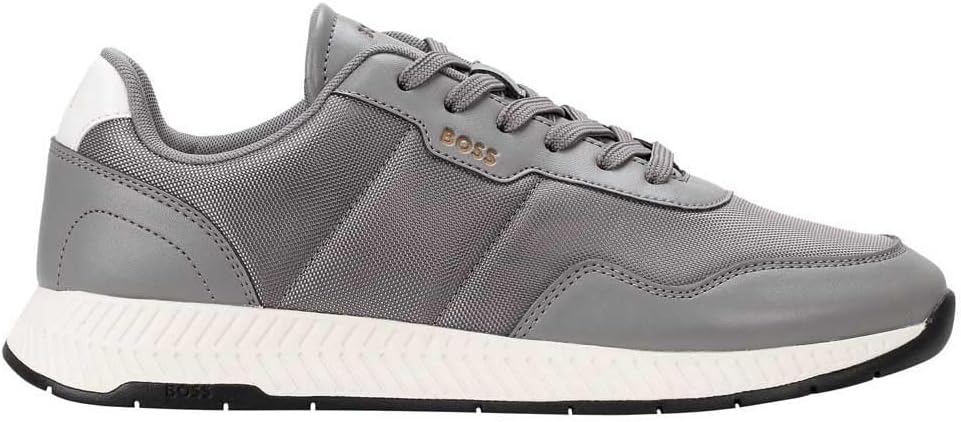 BOSS Мужские титановые беговые кроссовки, Medium Grey
BOSS Мужские титановые беговые кроссовки, Medium Grey
