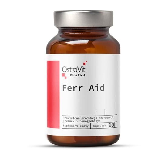 OstroVit, Железо с добавками Pharma Ferr Aid, 60 капс.
OstroVit, Железо с добавками Pharma Ferr Aid, 60 капс.