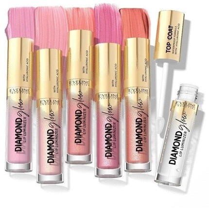 Люминайзер для губ Diamond Glow с гиалуроновой кислотой 4,5 мл - № 07 Golden Dust, Eveline
Люминайзер для губ Diamond Glow с гиалуроновой кислотой 4,5 мл - № 07 Golden Dust, Eveline