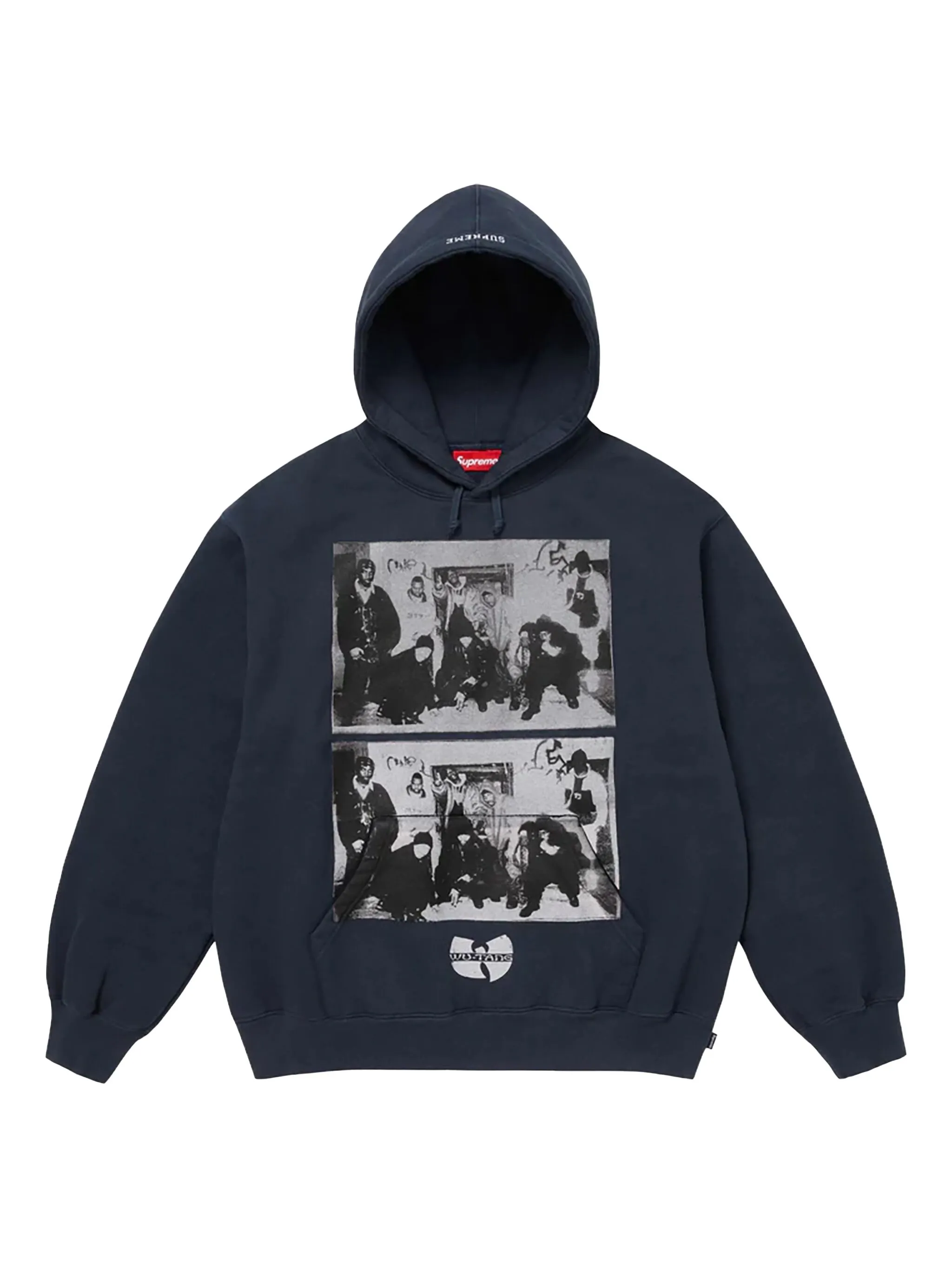 Толстовка с графическим принтом X Wu-Tang Clan Supreme, синий
Толстовка с графическим принтом X Wu-Tang Clan Supreme, синий