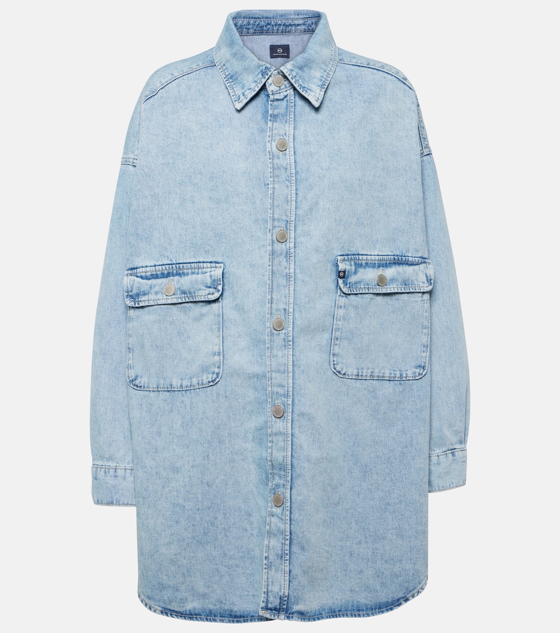 Джинсовая куртка оверсайз AG Jeans, Blu 
Джинсовая куртка оверсайз AG Jeans, Blu