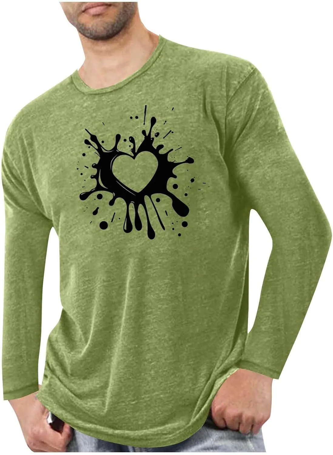 Футболка мужская Valentine's Day, мягкая, с длинным рукавом Xiaojmake
Футболка мужская Valentine's Day, мягкая, с длинным рукавом Xiaojmake