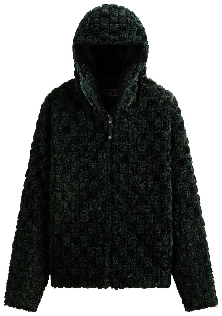 Укороченная толстовка-бомбер Kith с искусственным мехом, модель, зеленый
Укороченная толстовка-бомбер Kith с искусственным мехом, модель, зеленый