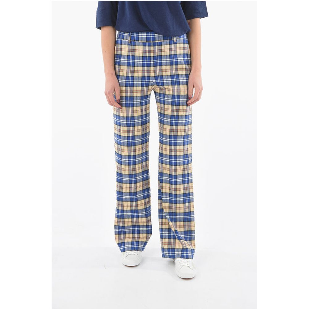 Брюки-палаццо в клетку с узором «тартан» и шлевками для ремня Woolrich, Multicolor
Брюки-палаццо в клетку с узором «тартан» и шлевками для ремня Woolrich, Multicolor