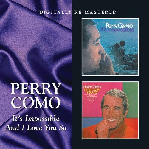 CD диск Como, Perry: It's Impossible / and I Love You So
CD диск Como, Perry: It's Impossible / and I Love You So