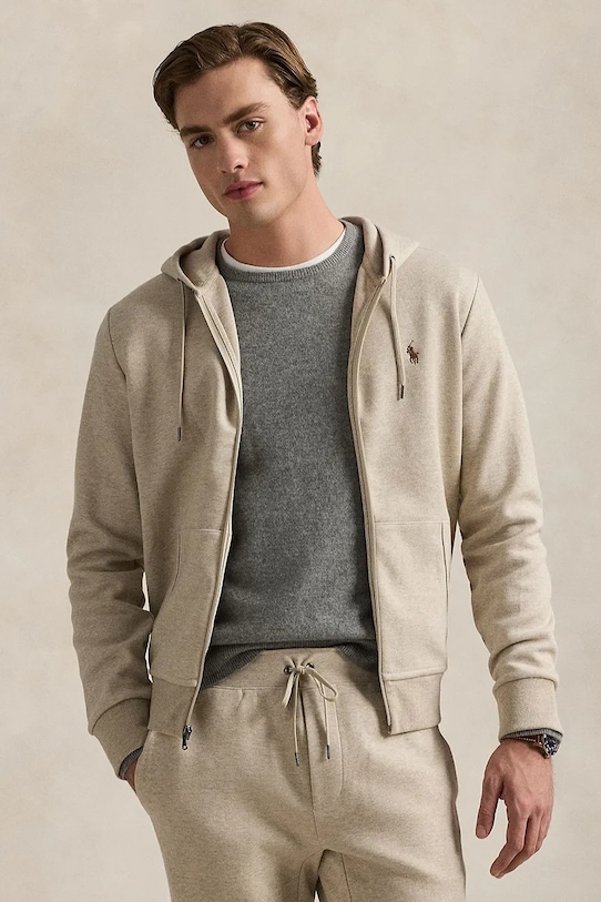 Толстовка Polo Ralph Lauren, бежевый 
Толстовка Polo Ralph Lauren, бежевый