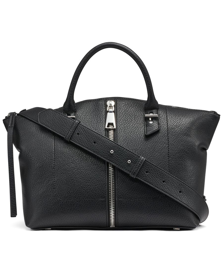 Женская маленькая сумка-саквояж Zinna DKNY, Black/Silver
Женская маленькая сумка-саквояж Zinna DKNY, Black/Silver