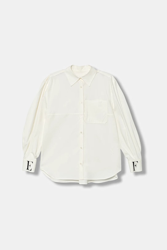 Детская хлопковая рубашка Elisabetta Franchi, белый
Детская хлопковая рубашка Elisabetta Franchi, белый