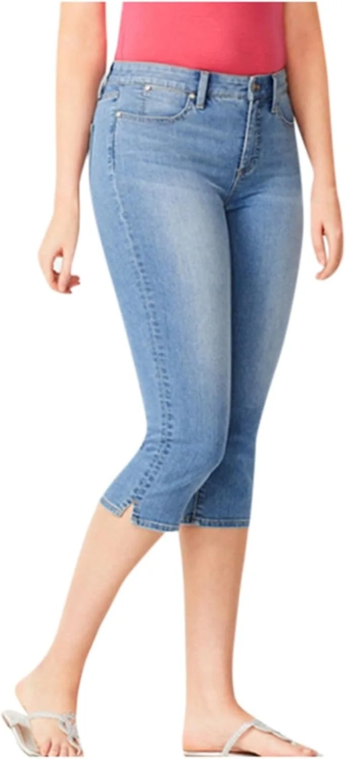 Женские капри-леггинсы джинсы Mid-Rise Slim Denim с карманами для тренировок
Женские капри-леггинсы джинсы Mid-Rise Slim Denim с карманами для тренировок