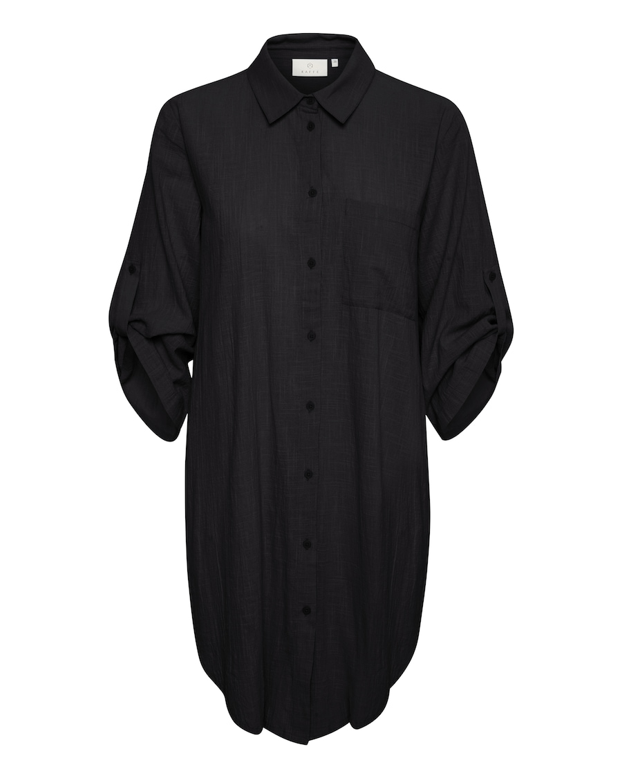 Платье-рубашка Kaffe, черный
Платье-рубашка Kaffe, черный