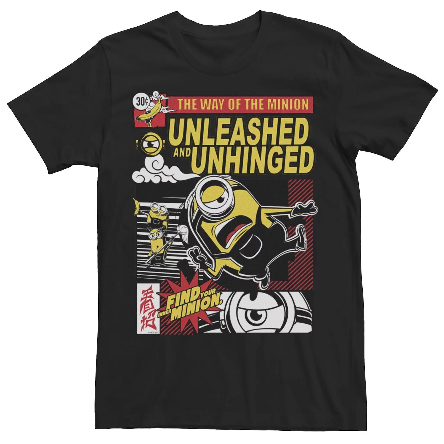 Мужская футболка с обложкой комиксов Minions 2 Unleashed And Unhinged Licensed Character
Мужская футболка с обложкой комиксов Minions 2 Unleashed And Unhinged Licensed Character