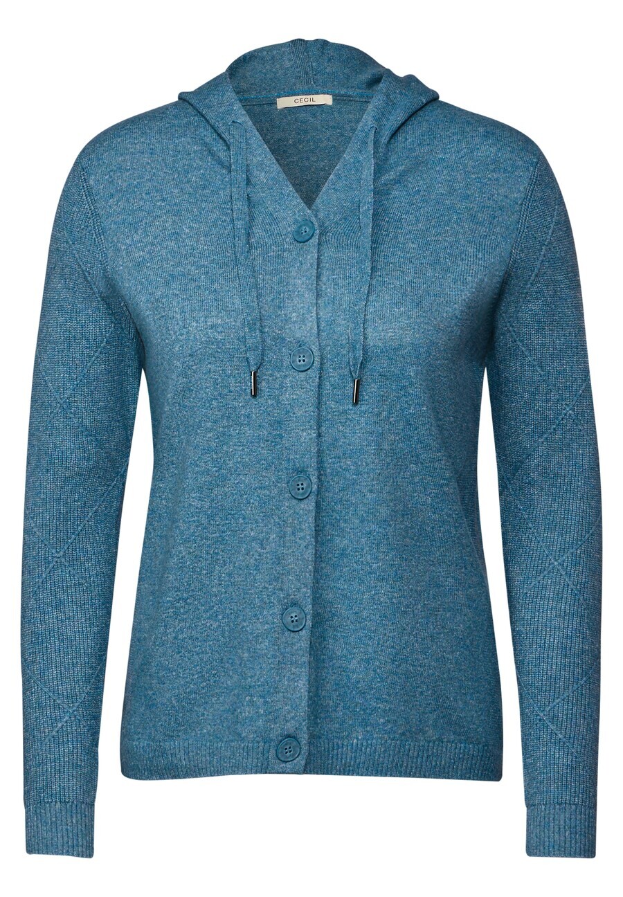Вязаный кардиган CECIL Knit Cardigan, пыльно-голубой
Вязаный кардиган CECIL Knit Cardigan, пыльно-голубой