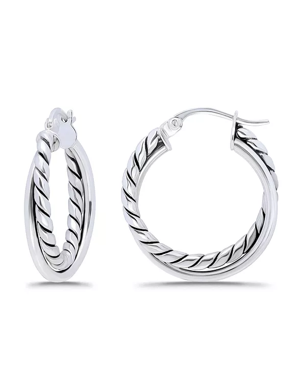 Серьги-Кольца с застежкой-кнопкой из окисленной полированной трубки Macy'S, silver
Серьги-Кольца с застежкой-кнопкой из окисленной полированной трубки Macy'S, silver