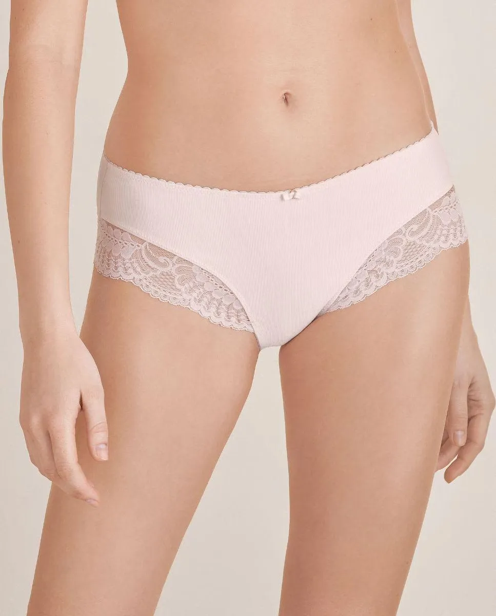 Трусики с высокой талией и кружевом по бокам Conturelle, розовый
Трусики с высокой талией и кружевом по бокам Conturelle, розовый