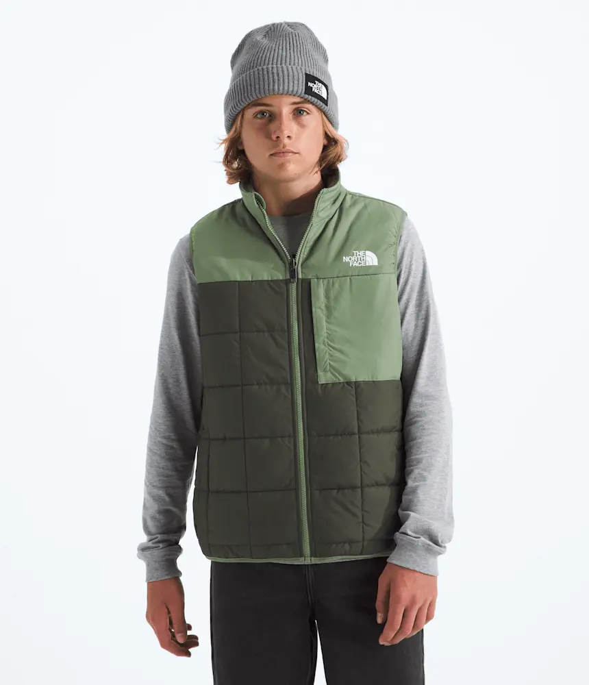 Двусторонний жилет Shasta для мальчиков The North Face, New Taupe Green/Bark Mist
Двусторонний жилет Shasta для мальчиков The North Face, New Taupe Green/Bark Mist