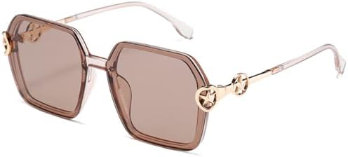 Мужские солнцезащитные очки 2026 года, металлическая оправа, квадратные очки, градиентные линзы, защита от УФ-излучения, винтажные солнцезащитные очки для женщин MTZJH, Tea
Мужские солнцезащитные очки 2026 года, металлическая оправа, квадратные очки, градиентные линзы, защита от УФ-излучения, винтажные солнцезащитные очки для женщин MTZJH, Tea