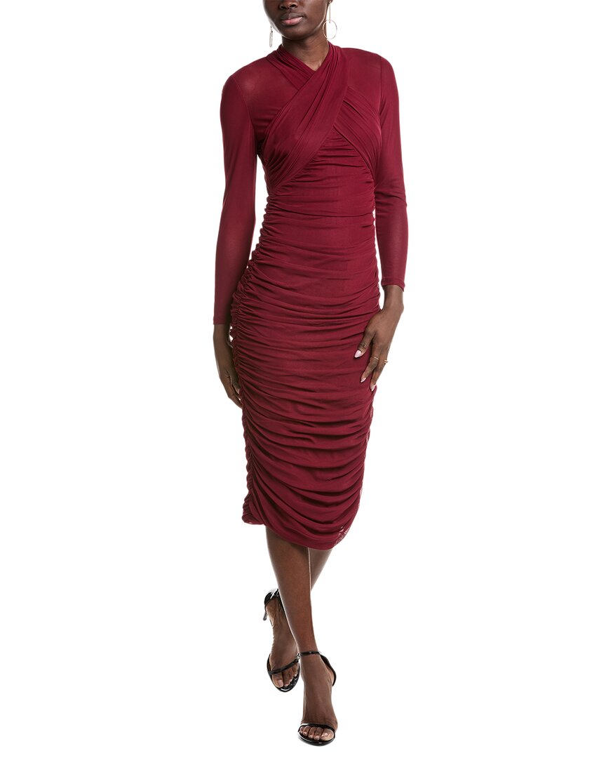 Платье-миди Kenneth Cole Mesh с оборками, красный
Платье-миди Kenneth Cole Mesh с оборками, красный