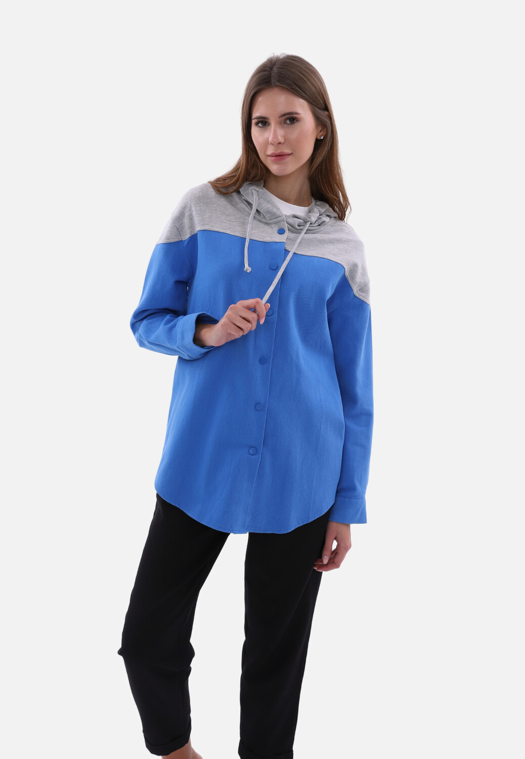 Блуза Megaman Zweifarbiges Damenhemd, синий
Блуза Megaman Zweifarbiges Damenhemd, синий