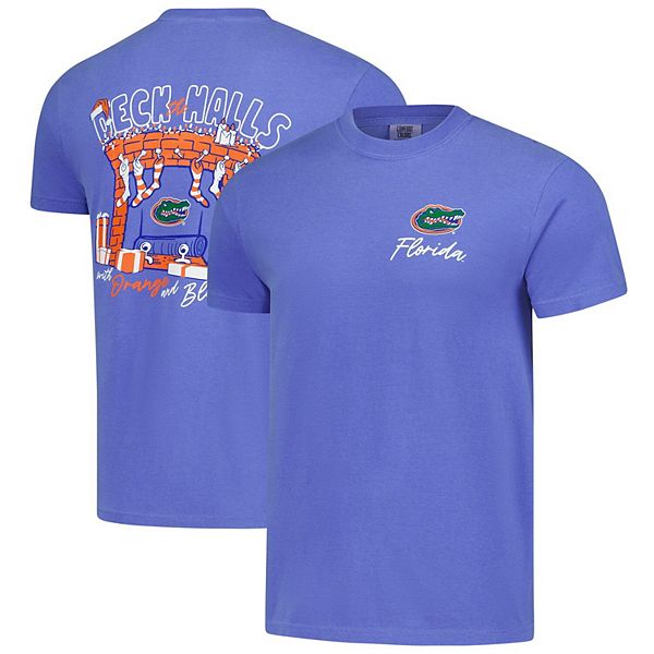Мужская футболка comfort colors royal florida gators deck the halls Image One
Мужская футболка comfort colors royal florida gators deck the halls Image One