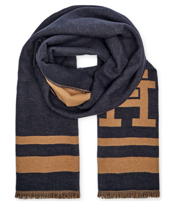 Шарф женский Tommy Hilfiger двусторонний, синий/бежевый
Шарф женский Tommy Hilfiger двусторонний, синий/бежевый