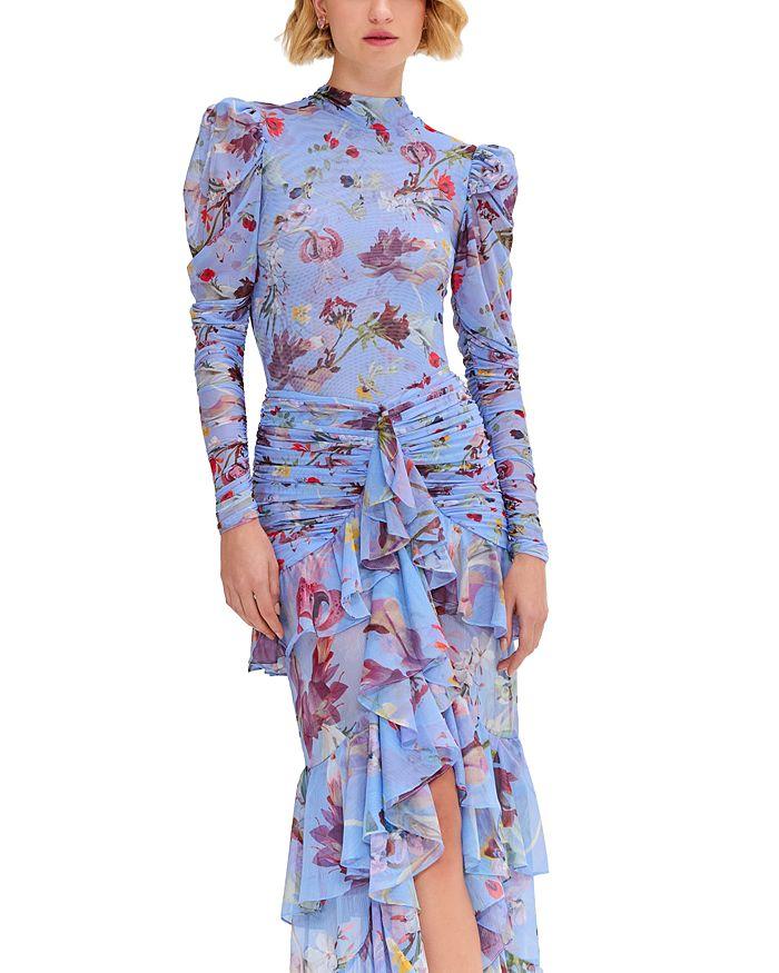 Топ с сетчатым узором "Lily Flower" PatBO, синий
Топ с сетчатым узором "Lily Flower" PatBO, синий