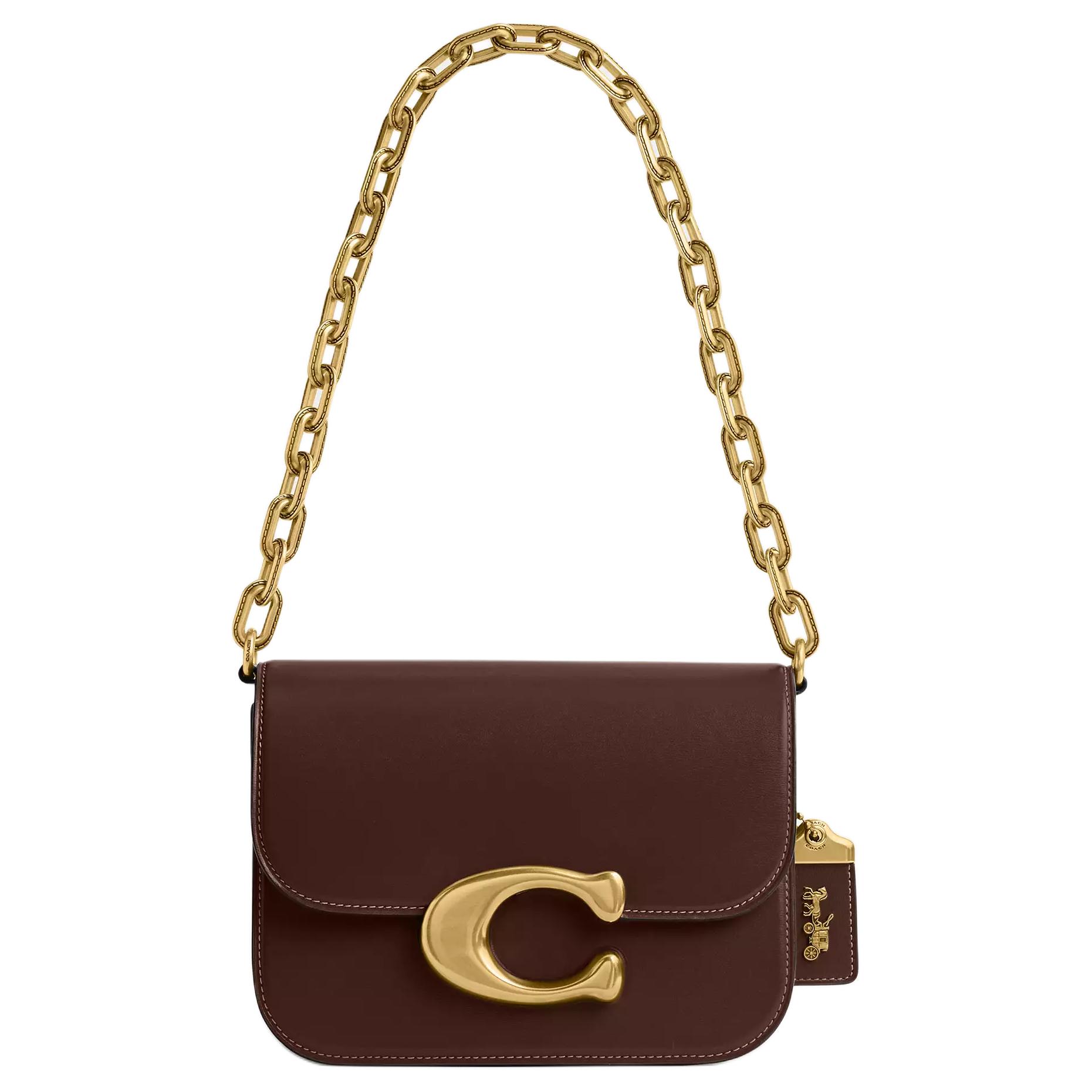 IDOL Утонченная Кожаная Сумка, Сумка Через Плечо Трампеты Женская Клен COACH
IDOL Утонченная Кожаная Сумка, Сумка Через Плечо Трампеты Женская Клен COACH