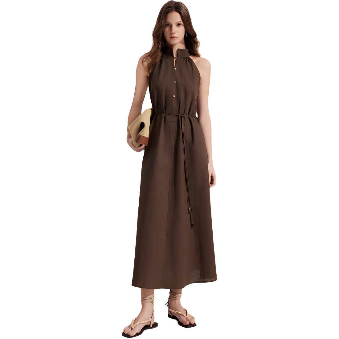 ELLE Женское платье без рукавов Coffee
ELLE Женское платье без рукавов Coffee