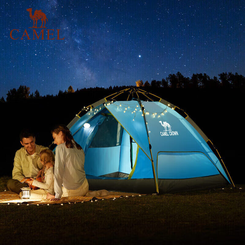 Палатка Camel, уличная полностью автоматическая палатка на 3-4 человека, быстрооткрывающаяся непромокаемая палатка для кемпинга, синяя
Палатка Camel, уличная полностью автоматическая палатка на 3-4 человека, быстрооткрывающаяся непромокаемая палатка для кемпинга, синяя