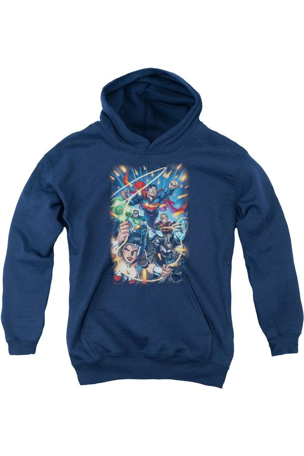 Толстовка с капюшоном Justice League of America Under Attack молодежная Gildan, темно-синий
Толстовка с капюшоном Justice League of America Under Attack молодежная Gildan, темно-синий