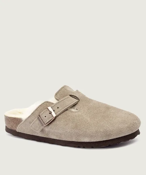 Бостонские мюли, кожаные сандалии Birkenstock, бежевый
Бостонские мюли, кожаные сандалии Birkenstock, бежевый